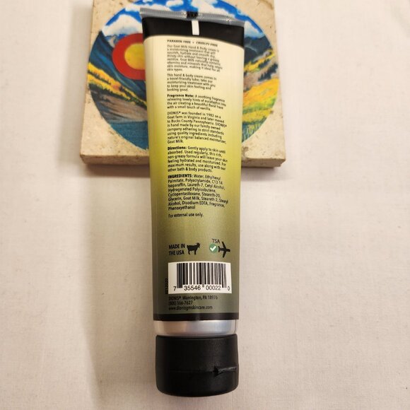 SEALED Dionis Eucalyptus Hand & Body Goat Milk Cream - 3.3oz - Picture 4 of 7